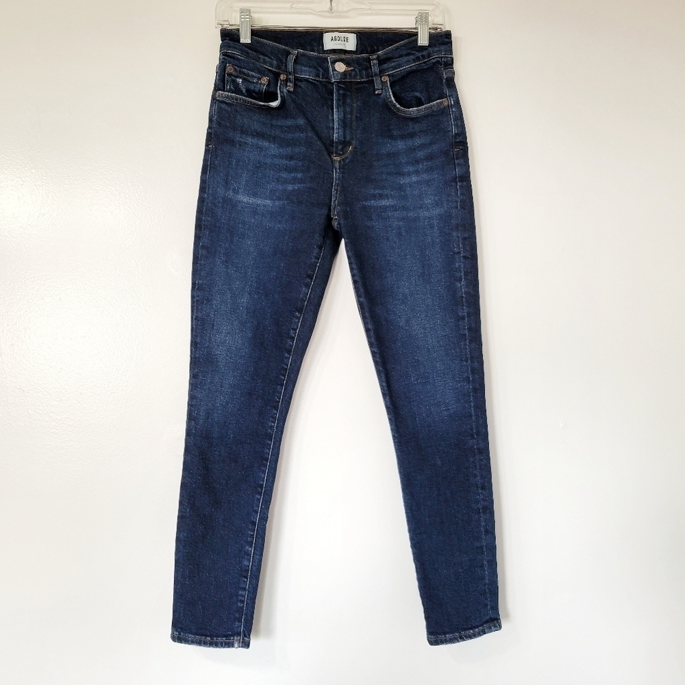 Agolde Sophie Mid-Rise Skinny Jean in Cabana Wash Size 26 - Picture 3 of 11
